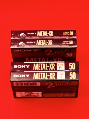 Audio Cassette SONY "METAL-XR 50" BI-PACK - Foto 3