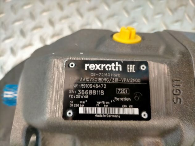 Pompa Rexroth AA10VSO18DRG/31R-VPA12N00 - Foto 3