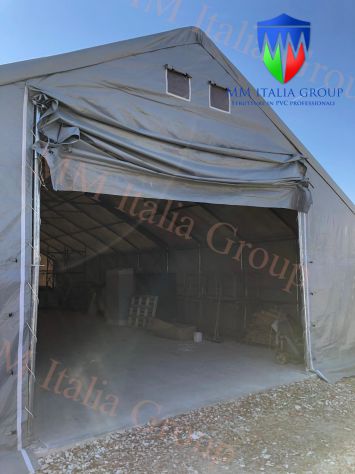Tensostruttura Industriale a prezzo eccezionale 8,0 x 12,0 x 5,12 mt. - Foto 8
