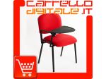 Sedie, Poltroncine Conferenza Ufficio con Scrittoio Ribaltina per le sale d &hellip;
