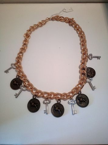 Collana ak421 in Bronzo galvanizzato.