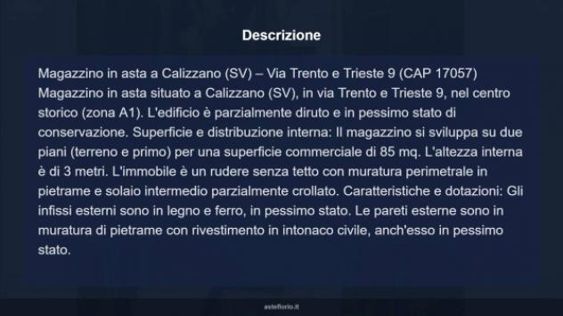 Immobile in asta di 85 m² in vendita a Calizzano - Foto 8