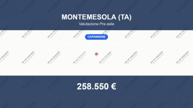 Immobile in asta di 3000 m² in vendita a Montemesola