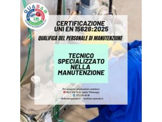 Personale di manutenzione Norma UNI EN 15628:2025 - Esame di qualifica