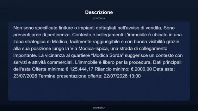 Immobile in asta di 155 m² in vendita a Modica - Foto 4