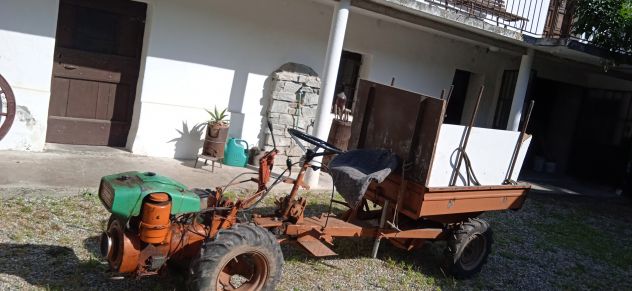 MOTOCOLTIVATORE CON RIMORCHIO,FRESA ED ARATRO - Foto 3