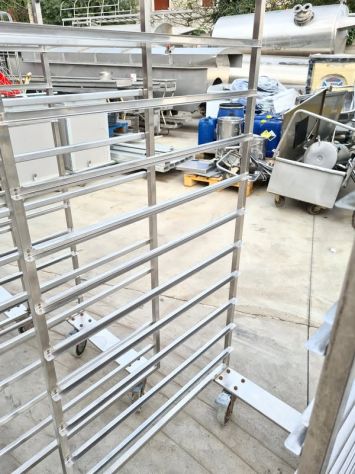 carrelli inox per pasticcerie usati - Foto 4