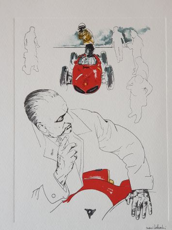 Nani Tedeschi litografie 1994 Galleria Ferrari - Foto 4