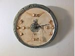 Orologio da parete in Ceramica dipinto a mano - Articolo nuovo