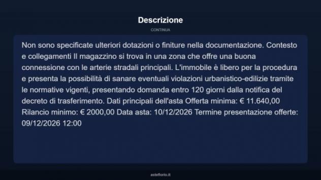 Immobile in asta di 37 m² in vendita a San Fili - Foto 4