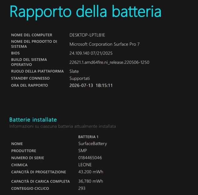 Surface Pro 7 + tastiera. 12,3" 2k Ram 8GB i5 10° SSD Win11 - Foto 5