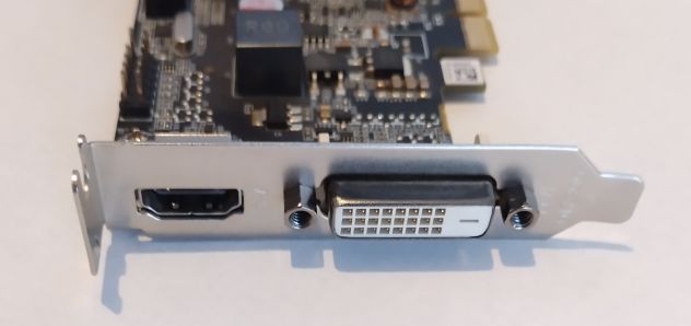 Scheda grafica Nvidia basso profilo low profile Zotac hdmi dvi pci express gt710 - Foto 3