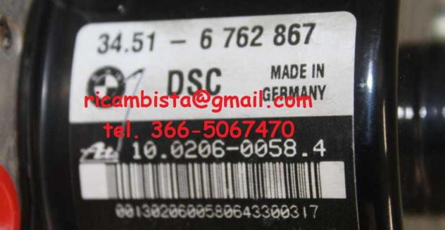 Pompa ABS BMW Z4 3451-6762867 34516762867 10020600584 6 762 868 10096008163 - Foto 2