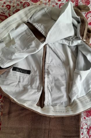 pantaloni in velluto rigato taglio classico tg 56 wolf fashion - Foto 3
