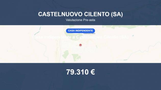 Immobile in asta di 558 m² in vendita a Castelnuovo Cilento