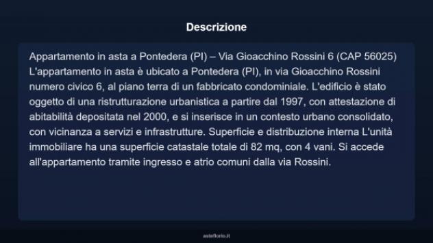 Immobile in asta di 82 m² in vendita a Pontedera - Foto 4