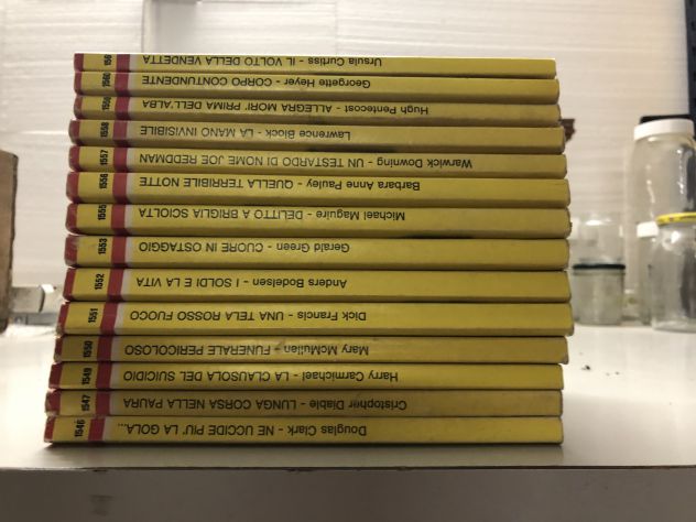 LOTTO IL GIALLO MONDADORI - ANNO 1978