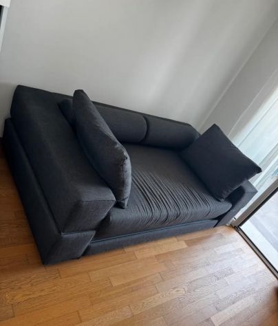 DIVANO LETTO MATRIMONIALE ESTRAIBILE E SFODERABILE - Foto 3
