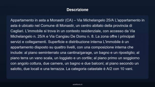 Immobile in asta di 150 m² con più di 5 locali e box auto in vendita a Monastir - Foto 17