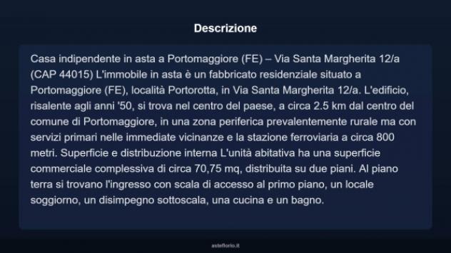 Immobile in asta di 70 m² in vendita a Portomaggiore - Foto 4