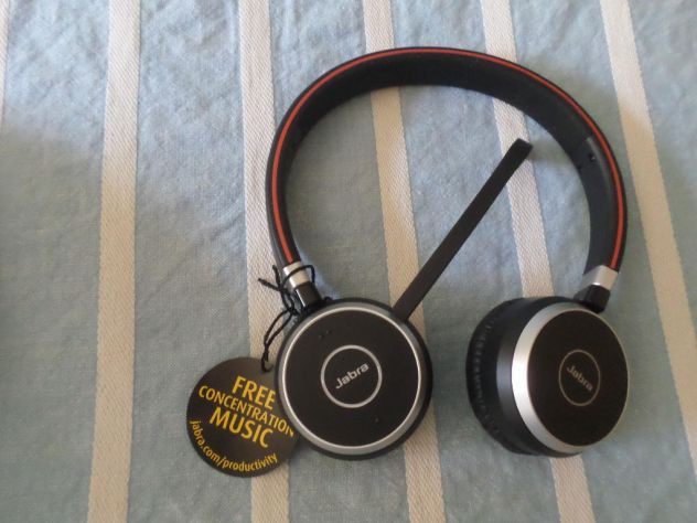 Cuffie Jabra Evolve 65 SE wireless e bluetooth - Foto 2