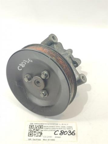 POMPA IDROGUIDA MERCEDES Vito W638 A6042360010 5410157100 611980 diesel 2151 (9503)