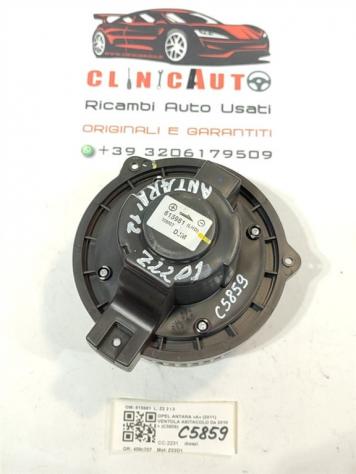 VENTOLA ABITACOLO OPEL Antara Serie 615981 Z22D1 diesel 2231 (0615) - Foto 2
