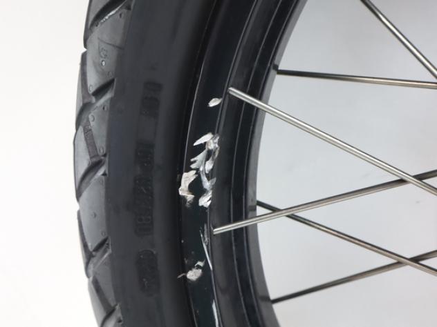 BMW R 1200 GS ADVENTURE 36318553003 CERCHIO RUOTA ANTERIORE 19X2.50 K25 10 - 13 FRONT WHEEL LEGGERI GRAFFI 36317710866 36317696215 - Foto 3
