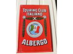 INSEGNA TOURING CLUB ITALIANO TARGA IN RILIEVO
