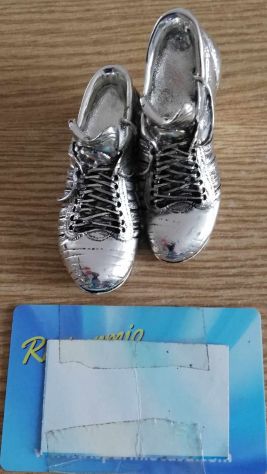 Scarpe da calcio miniature di metallo (scarpini, soccershoes) - Foto 2