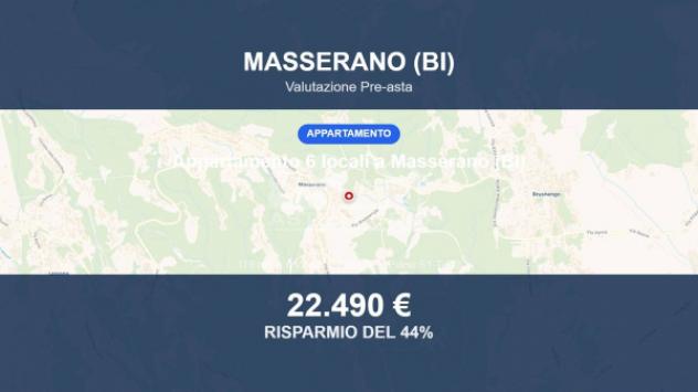 Immobile in asta di 119 m² con più di 5 locali in vendita a Masserano