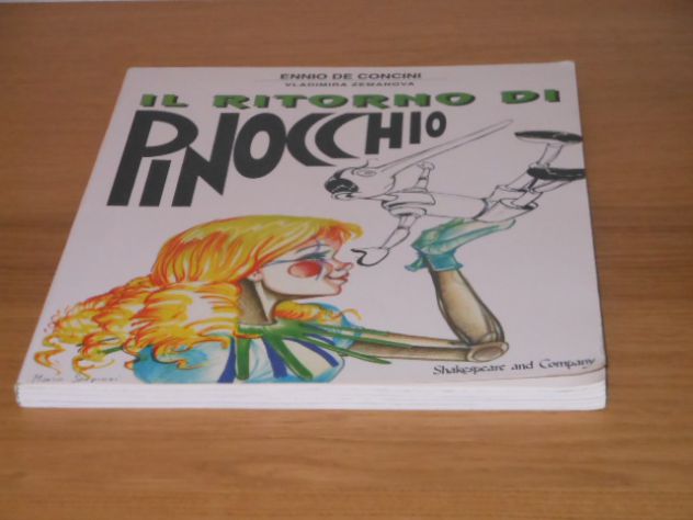 IL RITORNO DI PINOCCHIO, DE CONCINI-ZEMANOVA, Shakespeare and Company 1995.