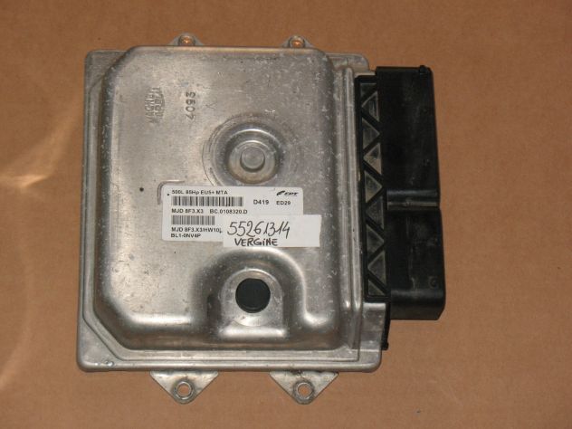 55261314 ECU CENTRALINA FIAT 500L 85HP 55261314 MJD 8F3.X3 HW10L MJD8F3.X3