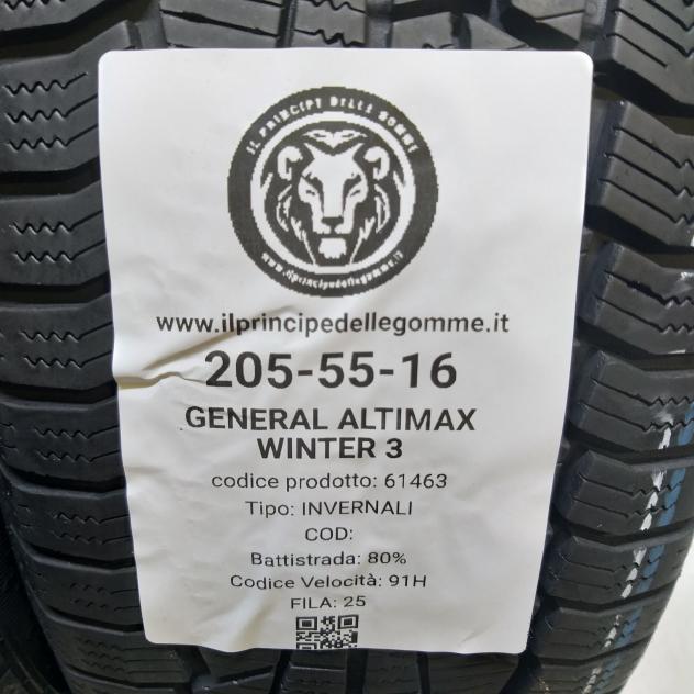 2 GOMME 205 55 16 GENERAL A61463 - Foto 2