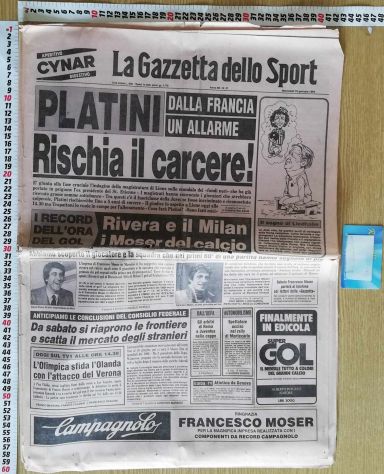 Quotidiano La Gazzetta dello Sport del 25 gennaio 1984