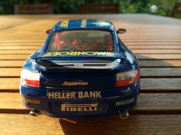 BURAGO 1/18 - PORSCHE 911 CARRERA RACING 1997 - Foto 7