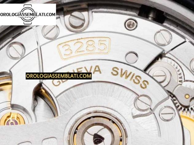 Rolex Replica GMT-MASTER II 126711 CERAMICA NERA/MARRONE MIGLIOR EDIZIONE SU BRACCIALE SS/RG 3285 - Foto 8