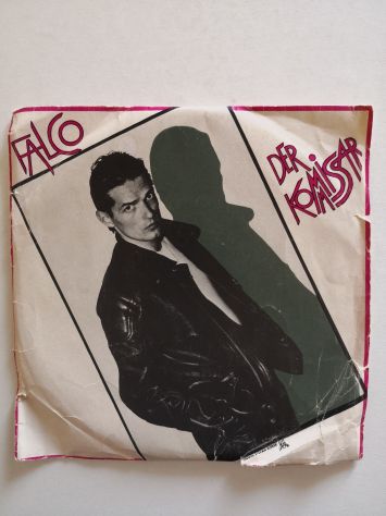 Disco Vinile 45 giri di Falko - "Der Komissar", originale del 1981.