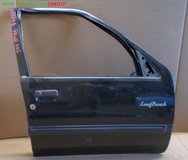 PORTA ANT.D. NERA METAL. PEUGEOT 106 999-U03751 Carrozzeria Lamierati esterni Porte Porta ant. dx. PEUGEOT - 106 - 01-04-1996 - 01-05-2004