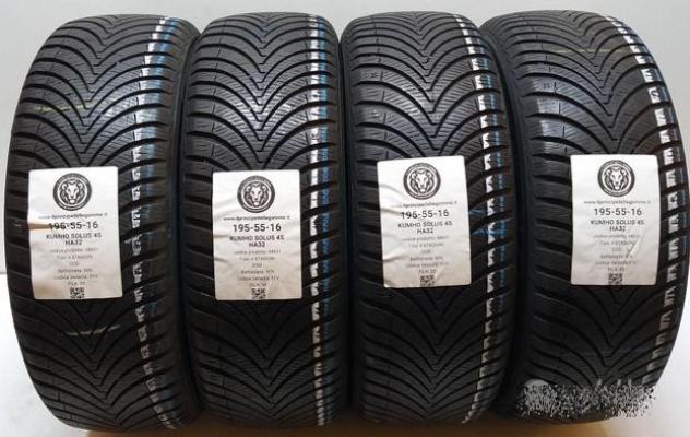 4 gomme 195 55 16 kumho a48631