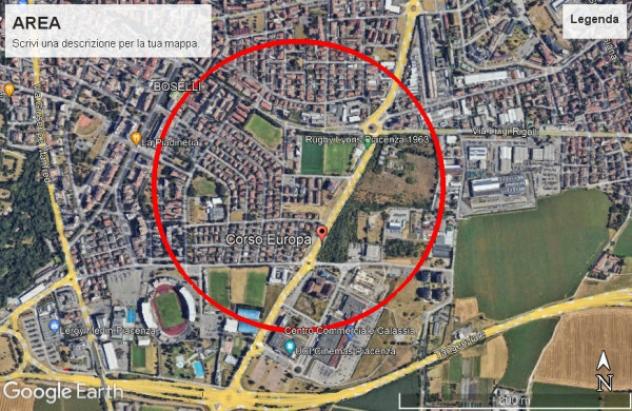 Terreno di 4800 m² in vendita a Piacenza
