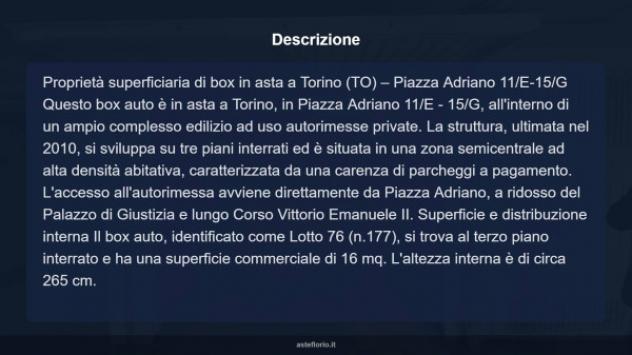 Immobile in asta di 16 m² in vendita a Torino - Foto 3