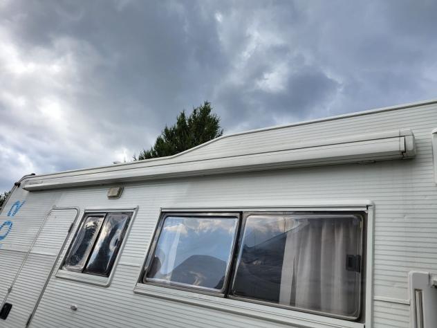 CAMPER RIMOR FORD MANSARDATO 7 POSTI DOPPIA DINETTE LETTI CASTELLO FOTOVOLTAICO GENERALI USATO - Foto 9