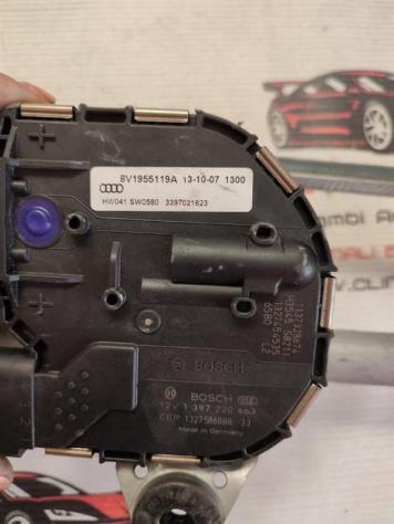 MOTORINO TERGICRISTALLO ANTERIORE AUDI A3 Serie (8V1) 8V1955023D 8V1955119A (1218) - Foto 4