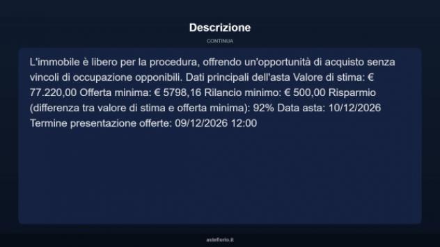 Immobile in asta di 99 m² in vendita a Nuoro - Foto 5
