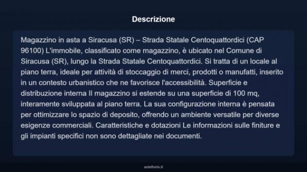 Immobile in asta di 100 m² in vendita a Siracusa - Foto 3