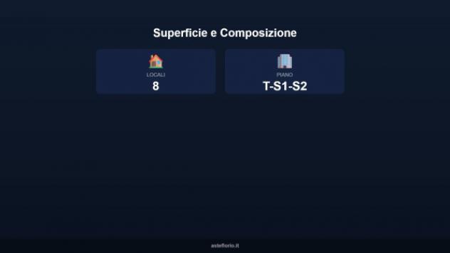 Immobile in asta di 150 m² con più di 5 locali e box auto in vendita a Casciana Terme Lari - Foto 3