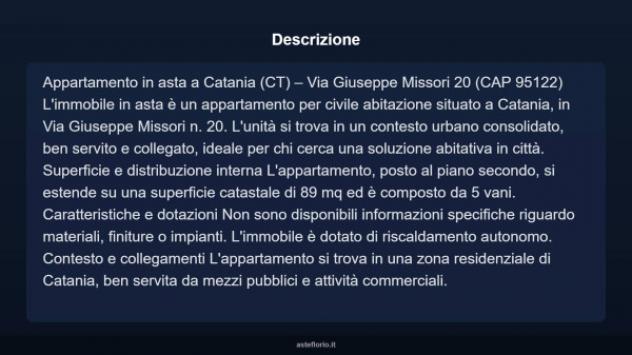 Immobile in asta di 89 m² in vendita a Catania - Foto 3