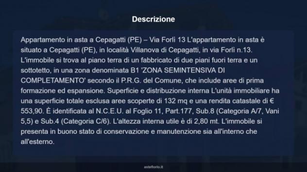Immobile in asta di 132 m² in vendita a Cepagatti - Foto 11