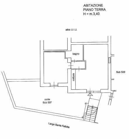 Fidene ampio bilocale con cortile privato - Foto 10
